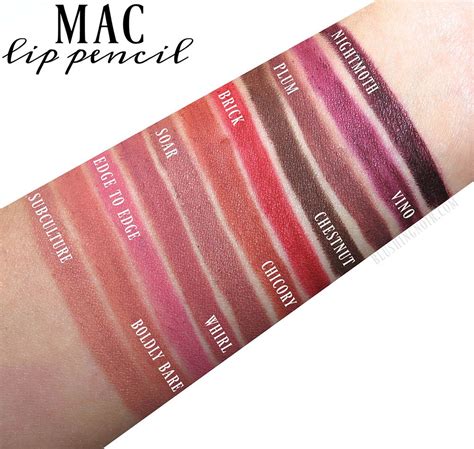 7 MAC Nude Lipstick & Lip Liner Swatches + Review